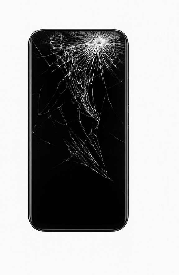 Smartphone cassé