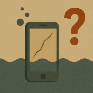 Mon téléphone est tombé dans l’eau: que…